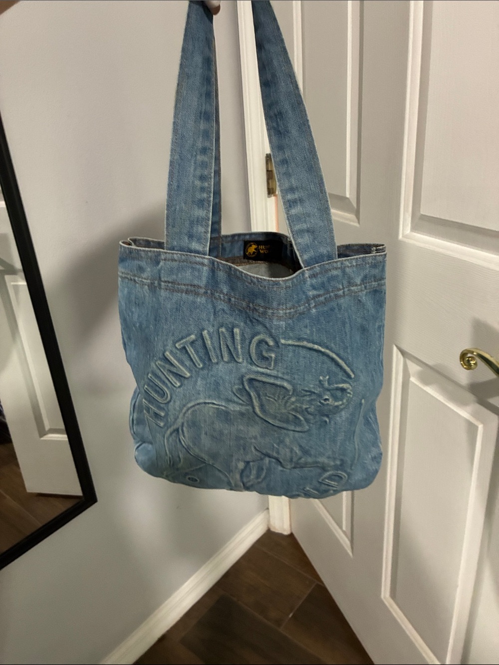 BOGO! HUNTING-WORLD BUNDLE: Denim bag and Leather-Trim Duffle